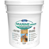 Seal-Once Marine Grade Pre-Mixed Semi-Transparent Premium Wood Stain & Sealer