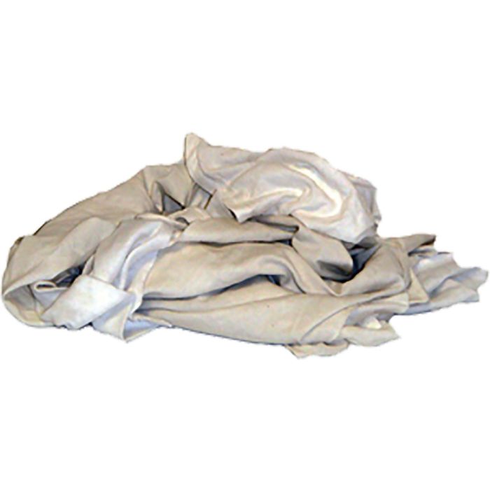 Merit Pro #5 4lb Green Label Box of Choice White Knit Rags