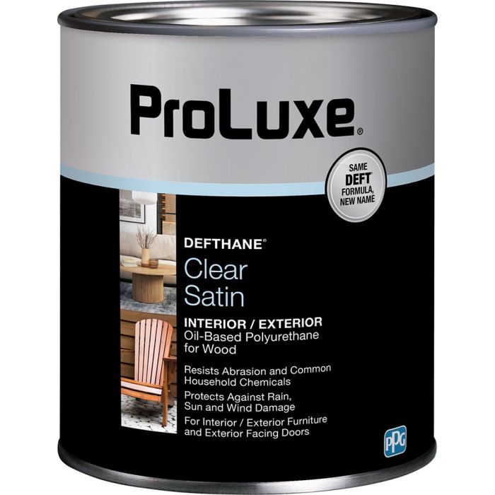 Proluxe Defthane Clear Interior/Exterior Oil-Modified Polyurethanes