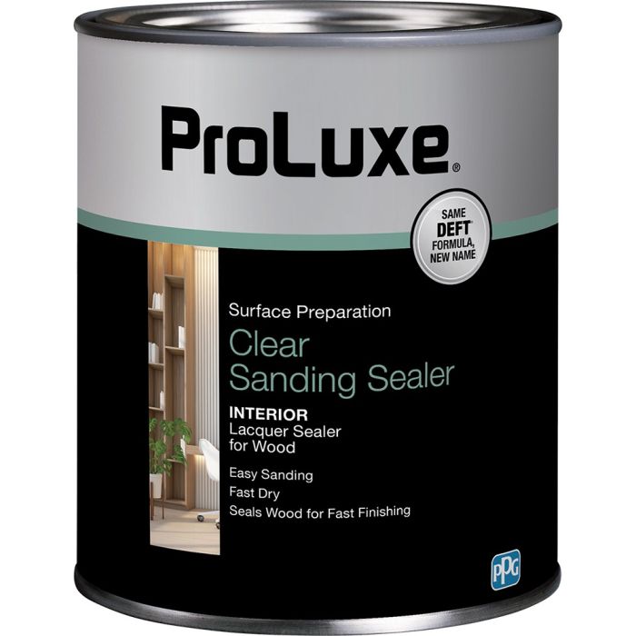 ProLuxe Clear Interior Sanding Sealer Brushing Lacquers