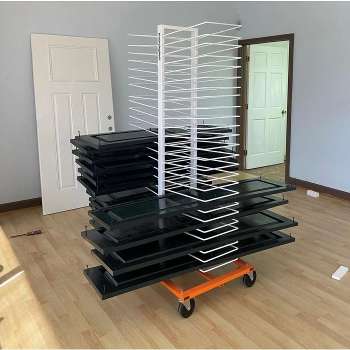 PaintLine 50-Shelf Mobile Pro Drying Rack