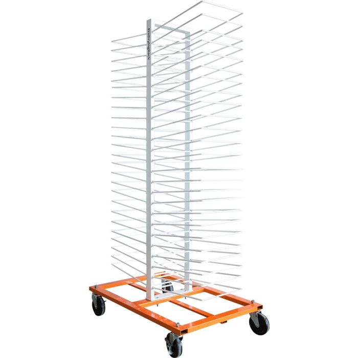 PaintLine 50-Shelf Mobile Pro Drying Rack