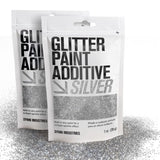 SYMN Industries 3oz Silver Glitter Paint Additive