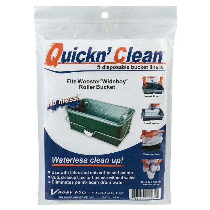 Wooster quicken Clean Wideboy Bucket Liner (5pk)