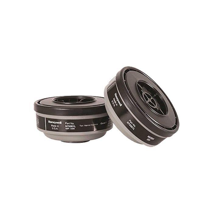 Honeywell Safety Organic Vapor Cartridges Pair (Case of 18)
