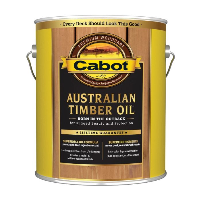 Cabot Australian Timber Oil Wood Finishes (Low Odor)