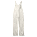 Dickies White Painter Bib Overalls