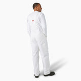 Dickies White Painter Bib Overalls
