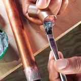 DQB Wide Tin Handle Acid Brushes