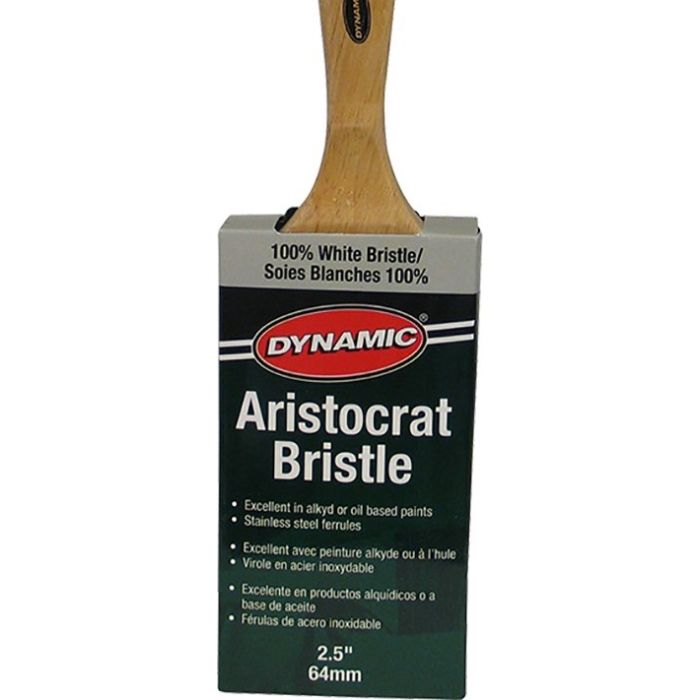 Dynamic Aristocrat White Bristle Paint Brushes
