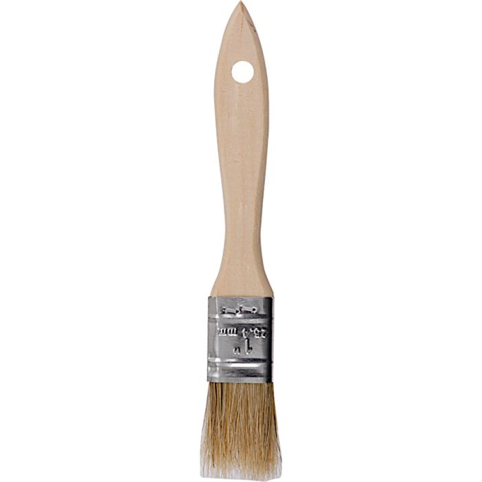 Dynamic 1" White Bristle Chip Brush (Case of 36 - includes 36 ea)