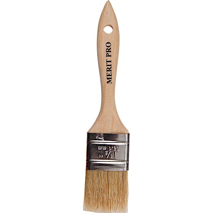 Dynamic 1-1/2" White Bristle Chip Brush (Case of 36 - includes 36 ea)