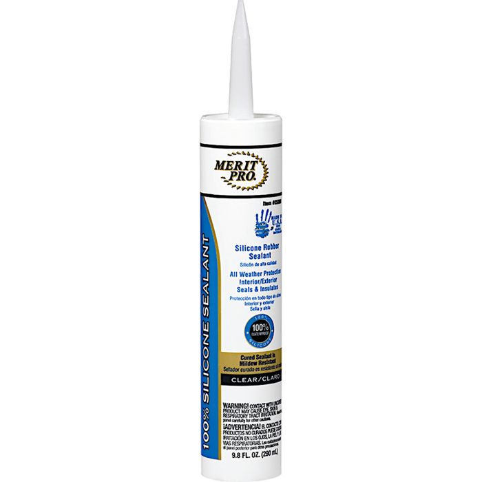 Dynamic 9.8oz Clear General Purpose Silicone Caulk