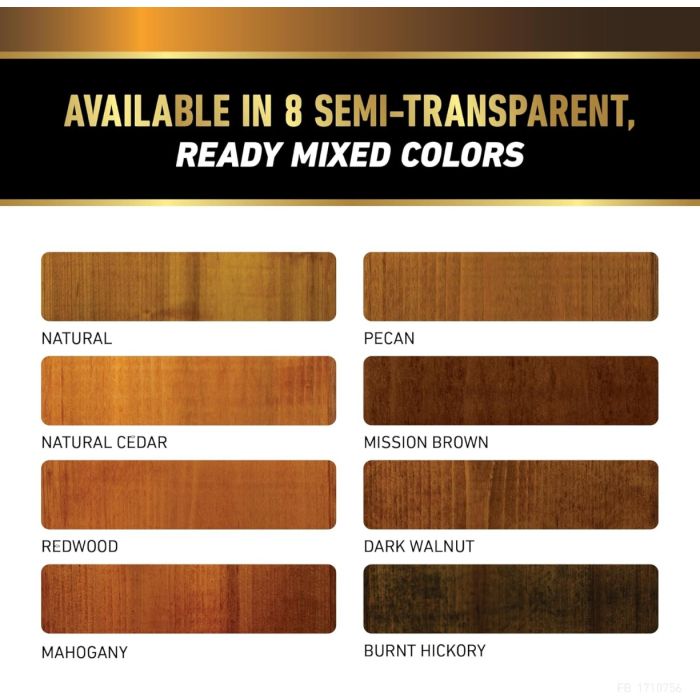 Flood Easy Seal Semi-Transparent Oil-Based Stains