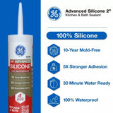 GE Silicone II Advanced Kitchen & Bath Sealants
