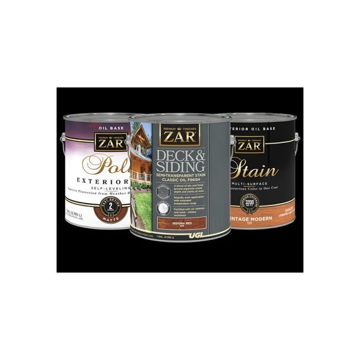 ZAR Classic Semi-Transparent Oil Finish Deck and Siding Stains