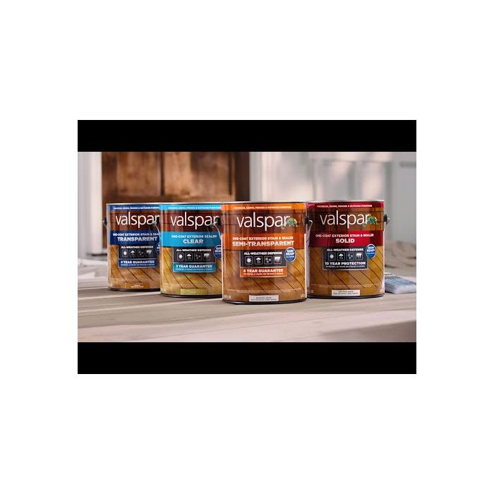 Valspar One-Coat Stains & Sealers