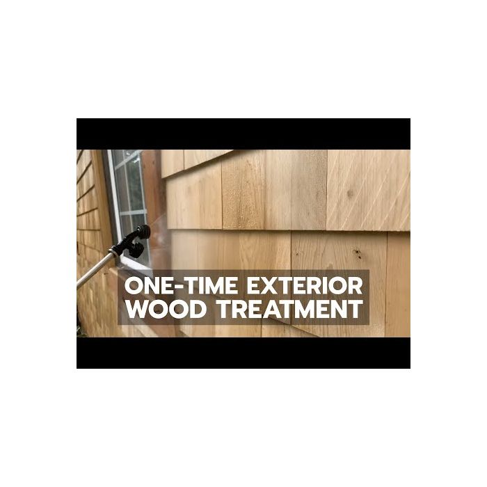 Eco Wood Treatment Silvery Patina Wood Stain
