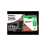 Arrow Fastener JT21 Staples (1,000pk)