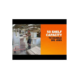 PaintLine 50-Shelf Mobile Pro Drying Rack