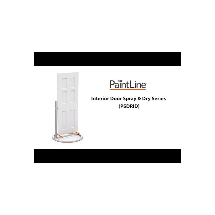 PaintLine Interior Door Spray & Dry Series Rack (Holds 20 Doors)