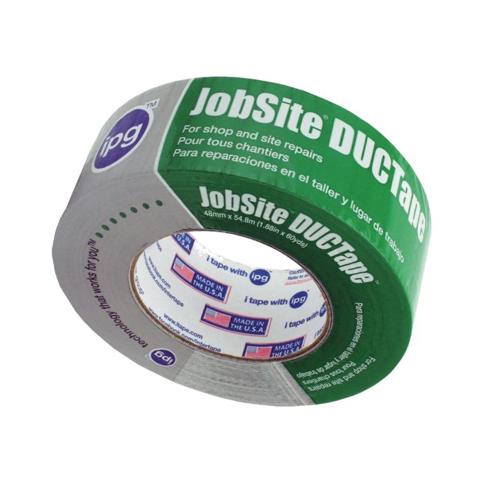 IPG 2" x 60yd Jobsite General Purpose Duct Tape (Case of 24)