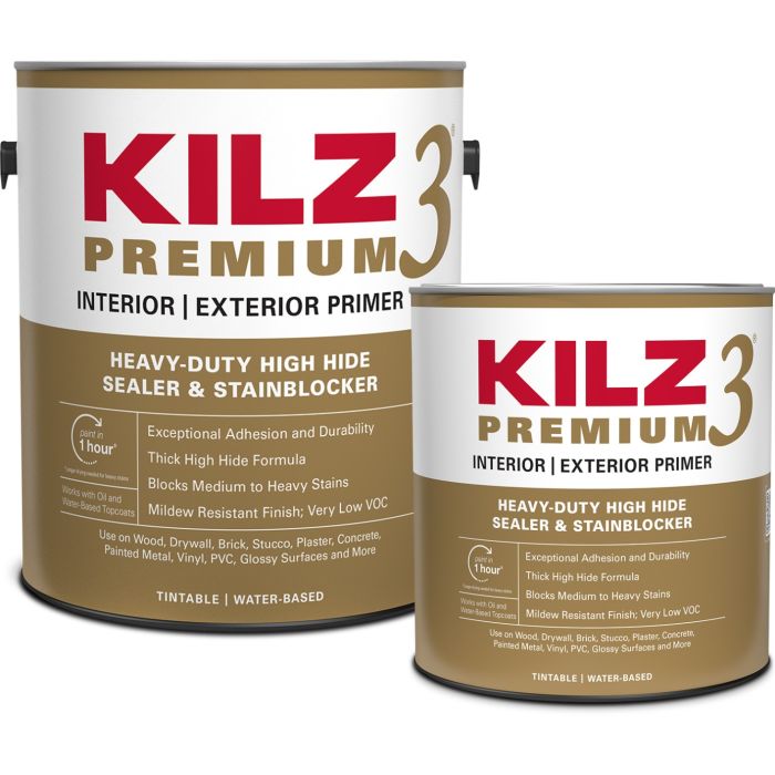 Kilz 3 Premium Interior/Exterior Primers
