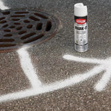 Krylon 15oz APWA Inverted Marking Contractor Solvent Based Sprays