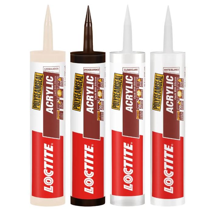 Loctite 10oz Polyseamseal Acrylic Caulks w/ Silicone