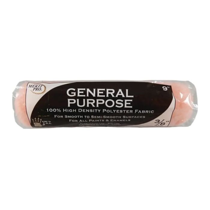 Merit Pro 9" x 3/8" Nap General Purpose Roller Cover