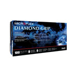 Microflex 7.5mil Diamond Grip Latex Gloves 100pk