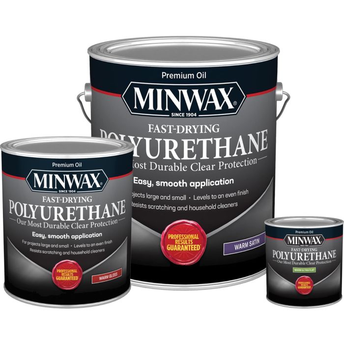 Minwax Fast-Drying Polyurethanes (High Performance)