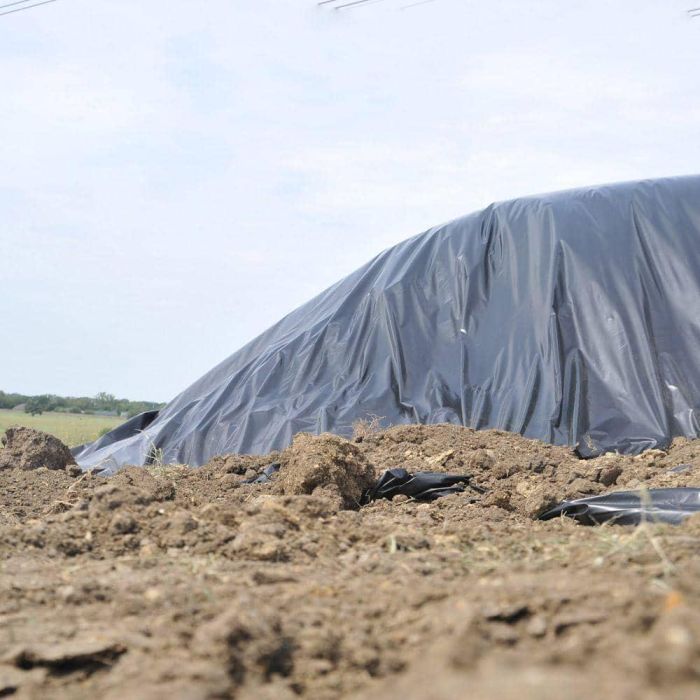 Husky Black Polyethylene Plastic Sheeting