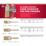 Wooster Pro Classic White China Bristle Paint Brushes