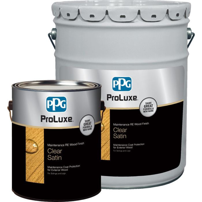 ProLuxe Maintenance RE Clear Satin Wood Finishes