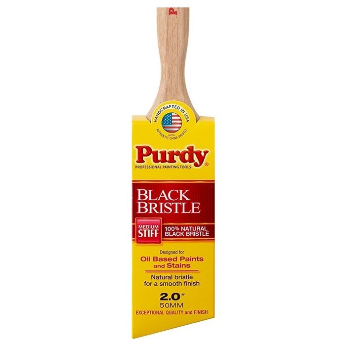 Purdy 100% Natural Black Bristle Paint Brushes