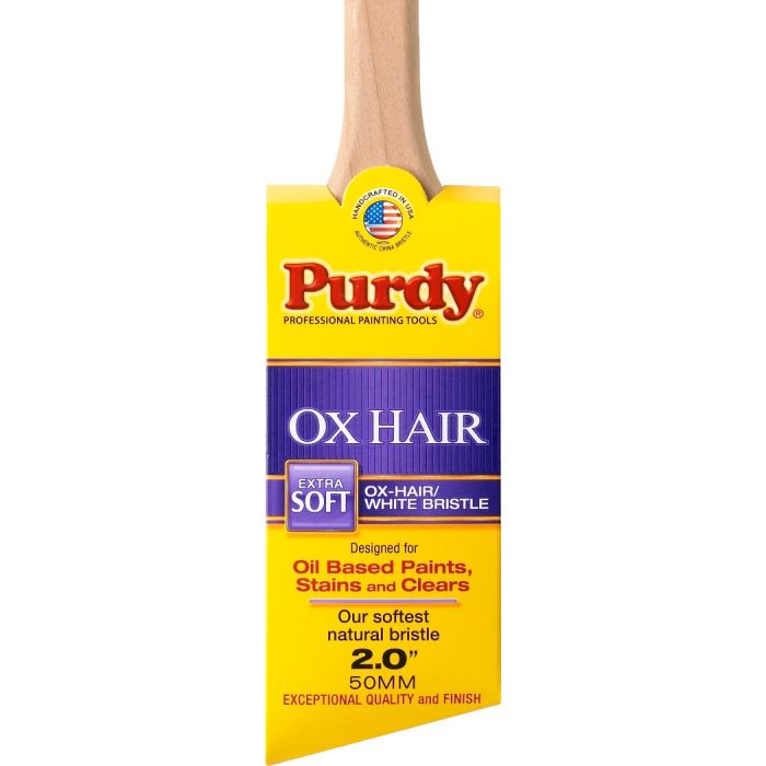 Purdy Ox-O White Bristle Extra Soft Paint Brushes