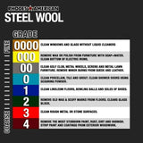 Rhodes American Steel Wool 16 Pad Poly Sleeves