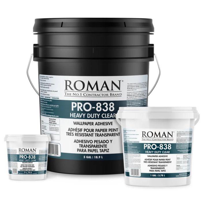 Roman PRO-838 Clear Heavy Duty Adhesives