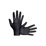 SAS 7mil Black Raven Nitrile Disposable Gloves Powder Free