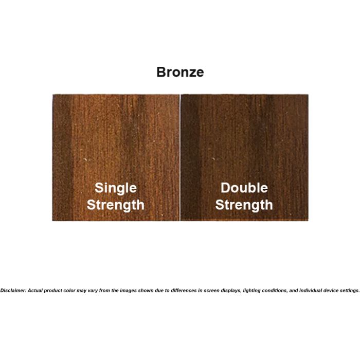Seal-Once 1gal Bronze Cedar Double Strength Semi-Transparent Marine Grade Premium Wood Stain & Sealer