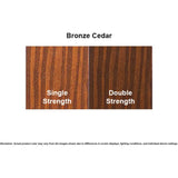 Seal-Once 5gal Bronze Cedar Double Strength Semi-Transparent Marine Grade Premium Wood Stain & Sealer