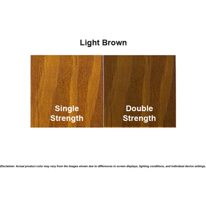 Seal-Once 5gal Light Brown Single Strength Semi-Transparent Marine Grade Premium Wood Stain & Sealer