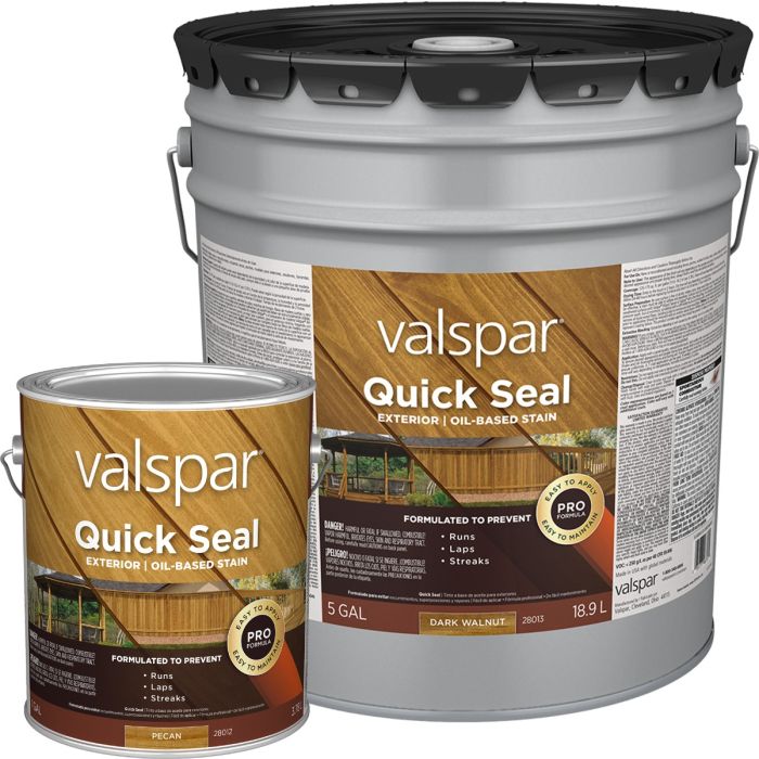 Valspar Quick Seal Exterior Oil-Based Stains