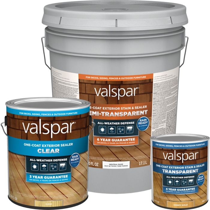 Valspar One-Coat Stains & Sealers
