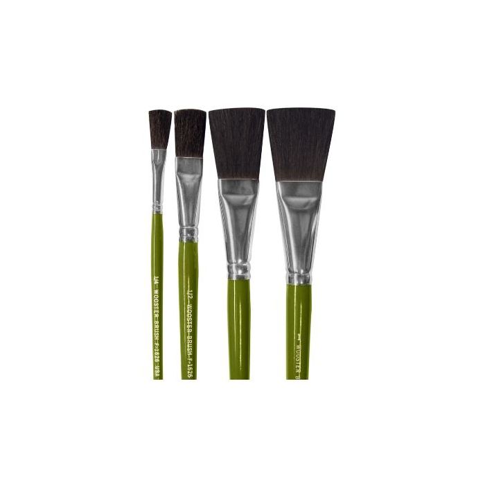 Wooster Camel Hair Lacquer Touchup Artist Brushes