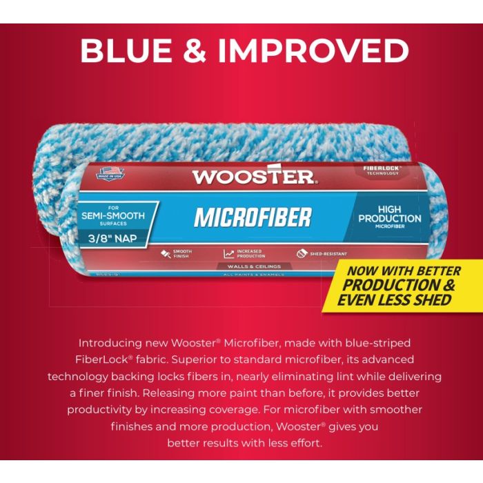 Wooster Microfiber Roller Covers