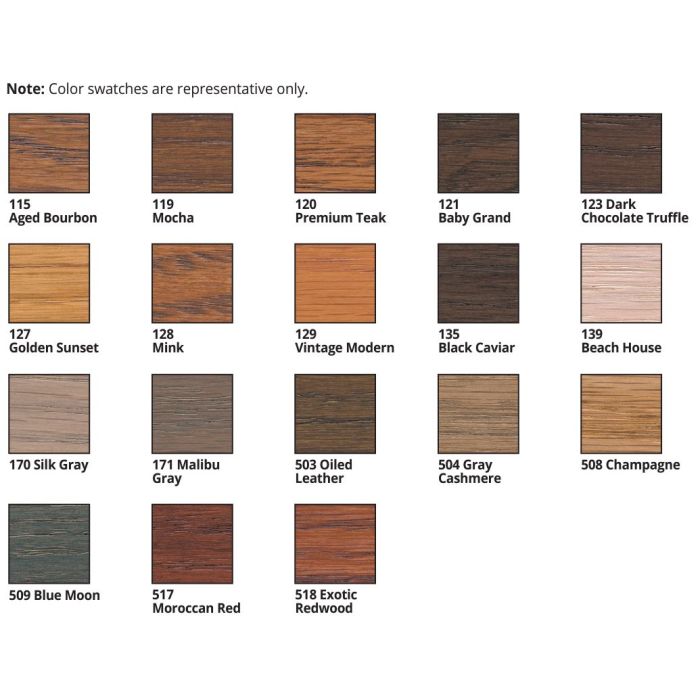 Zar Interior Oil-Based Wood Stains