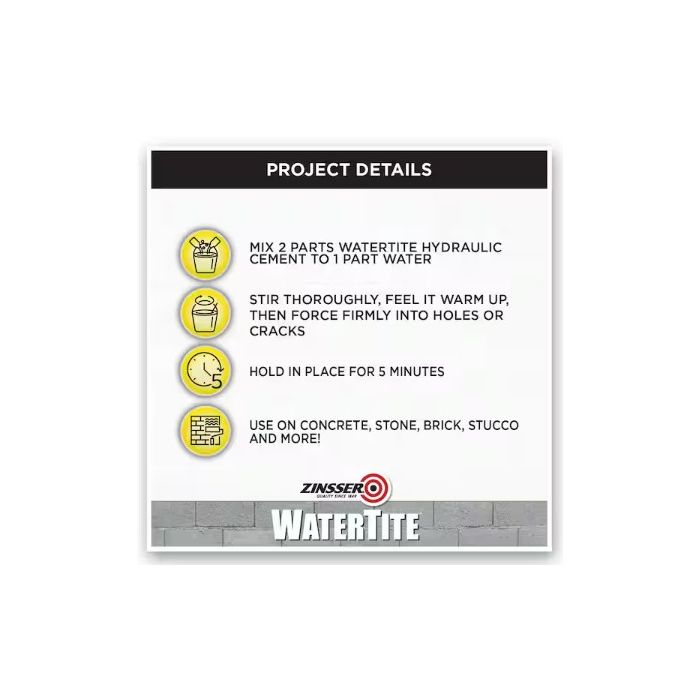 Zinsser Hydraulic Cement