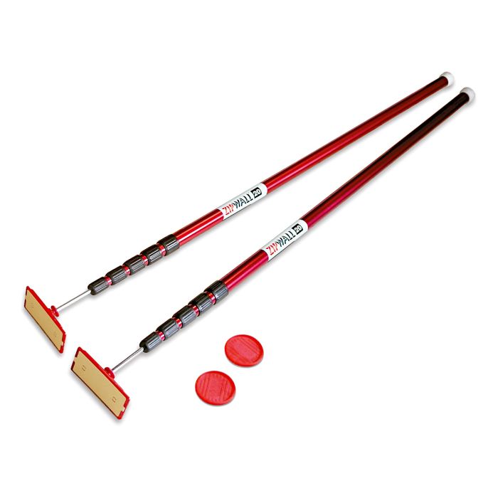 ZipWall 20 ft. Spring Loaded Dust Barrier Poles (2 Pack)